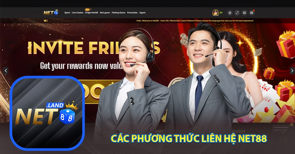 Các phương thức liên hệ Net88