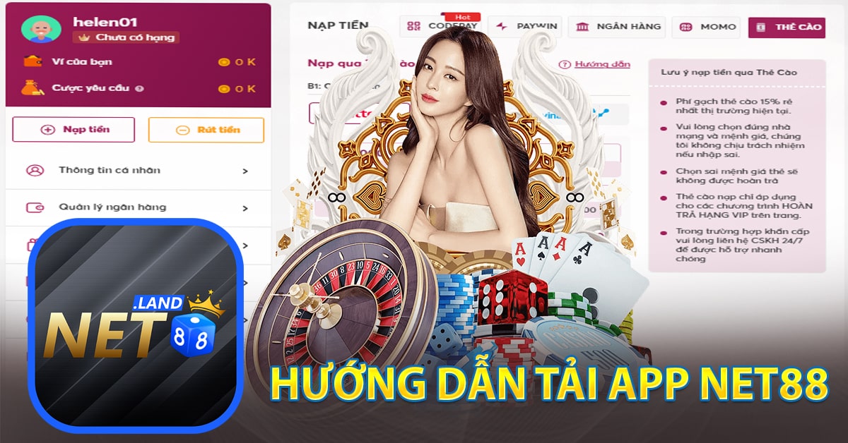 Hướng dẫn tải app Net88