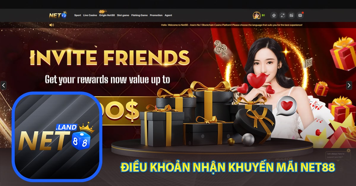 Điều khoản nhận khuyến mãi